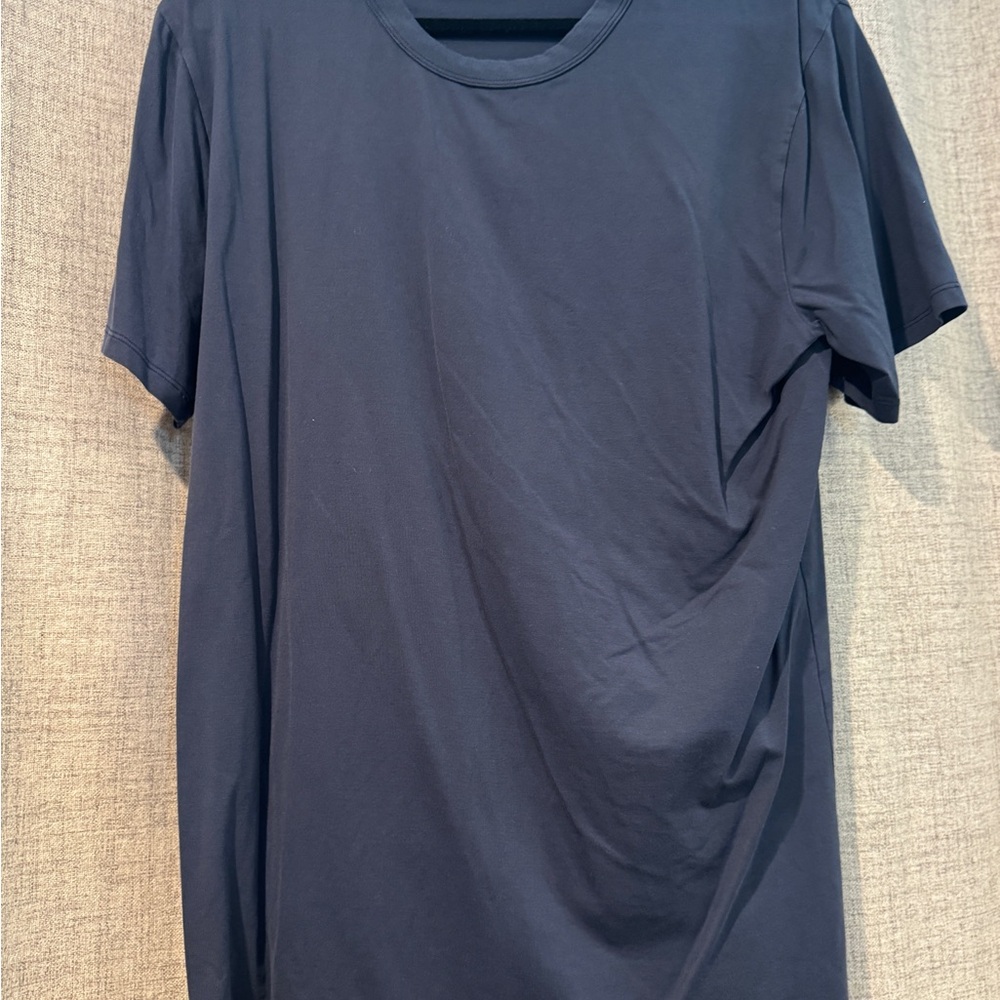 lululemon athletica Deep Blue Short Sleeve Tee